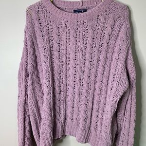 Purple sweater